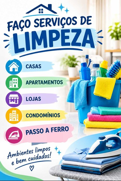Faço trabalhos de limpeza