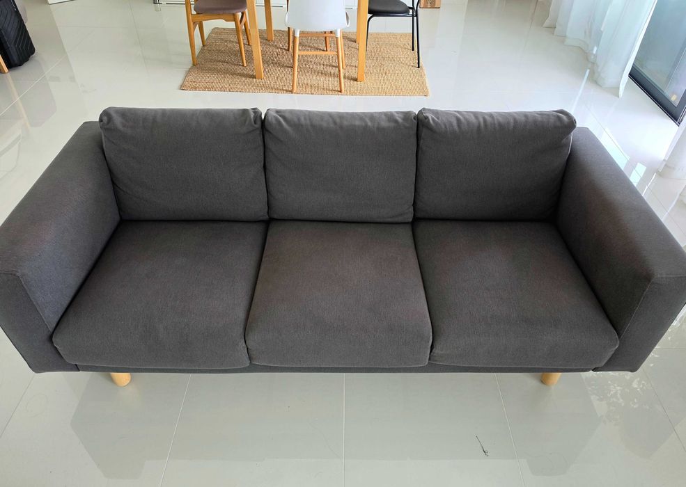 Sofá IKEA antracite/cinzento
