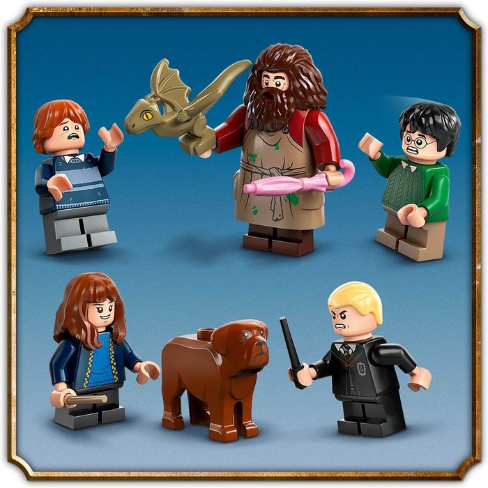 LEGO Harry Potter Хатинка Геґріда: Несподівані гості (76428)