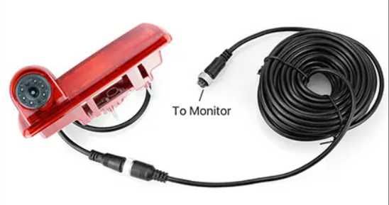 Камера заднего вида AHD 1080P для Renault Trafic 3 2014, Opel Vivaro