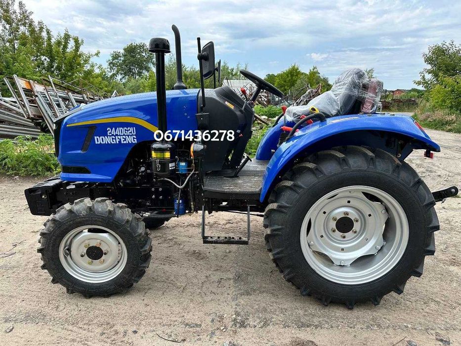 Мінітрактор Dongfeng 244DG2U Примусова Дводискове Доставка-0грн Кредит