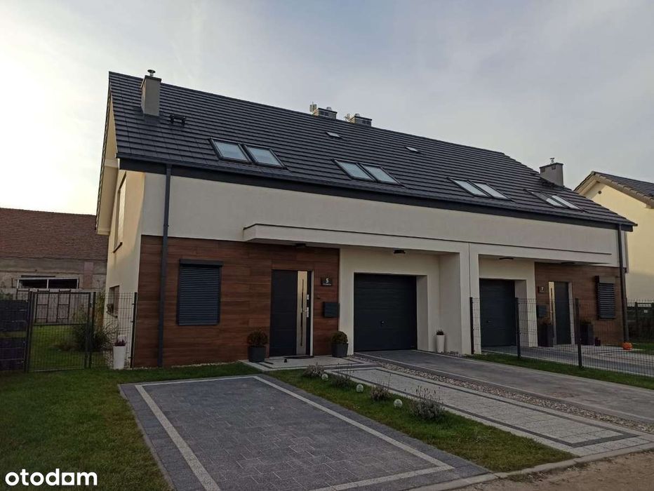 Dom w zabudowie bliżniaczej "Osiedle Malinowe II"