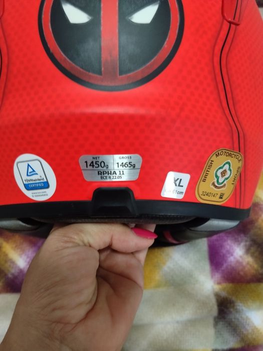 Capacetes semi novos