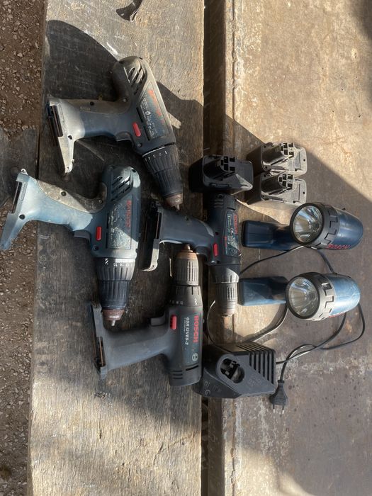 Aparafusadoras/focos e carregador