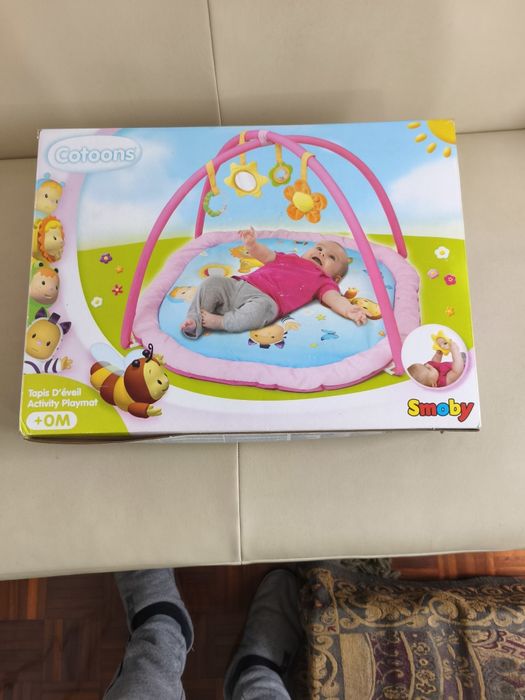 Tapete de brincar para recém nascido