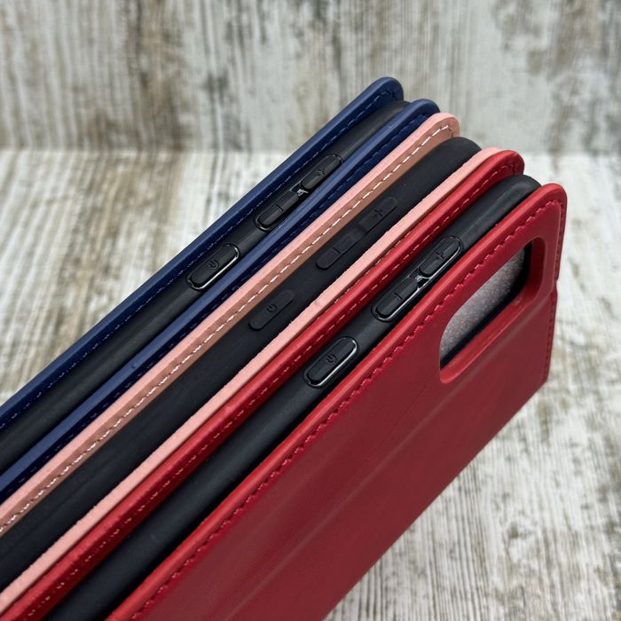 Чехол книжка прошитая Leather Book на Samsung A71/ A51/ A31 Чохол
