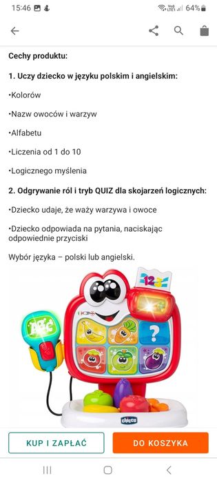 Wesoły warzywniak Chicco
