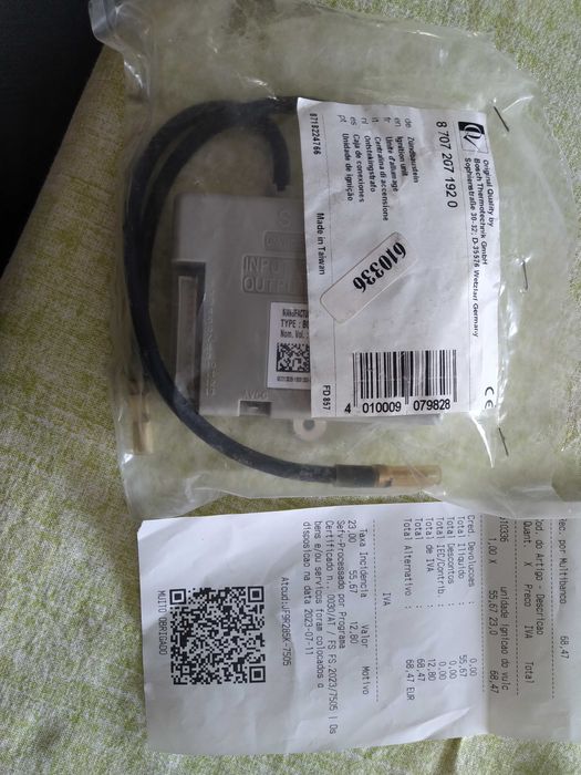 Junkers esquentador Unidade de ignição