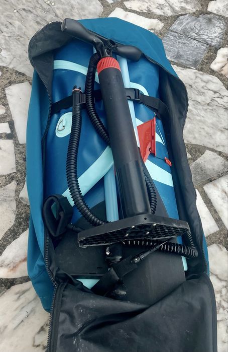 Prancha SUP Tribord 100 10’6” + pack completo (saco, bomba, remo, leash, 2 quilhas)