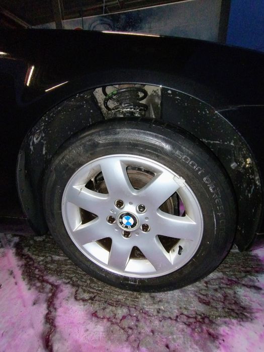BMW E46 Compact Czarny