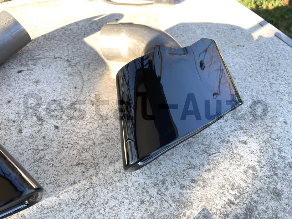 Насадки на выхлоп BMW X5 F15 M Sport Paket Черные