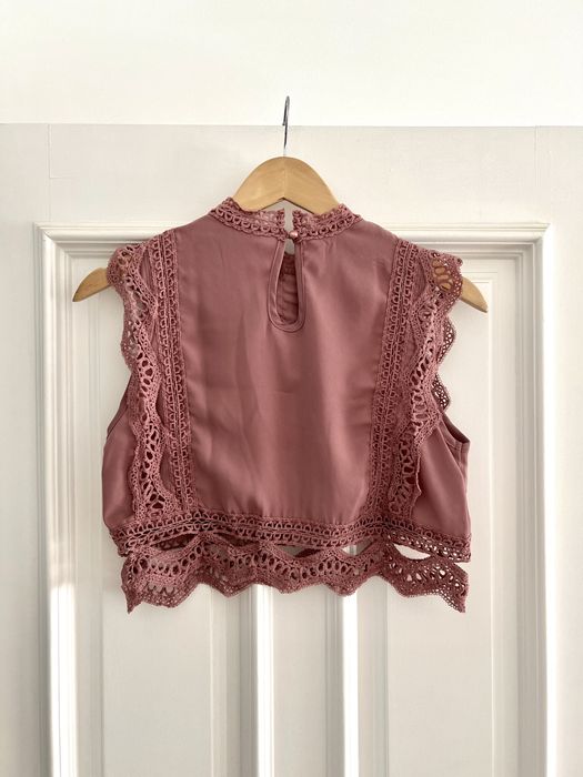 Blusa Rosa Empoeirado