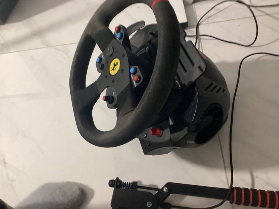 Thrustmaster T300 alcantara + КПП + ручник