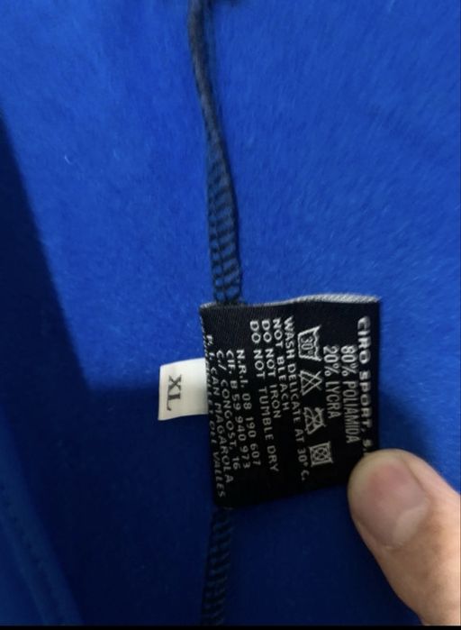 Calcoes piratas e colete da LA Aluminios Maia milaneza da Giordana XL