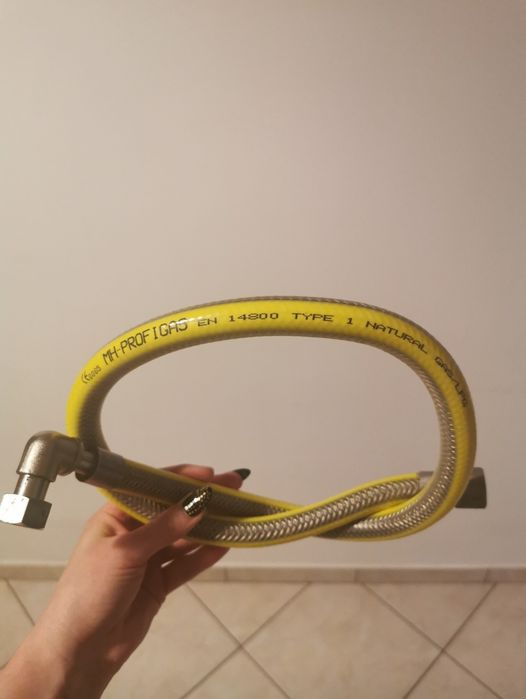 Wąż do gazu żółty GAS/LPG