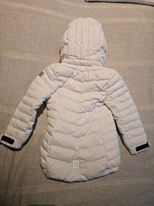 Komplet narciarski dla dziecka - kurtka 116, spodnie 122, rękawiczki