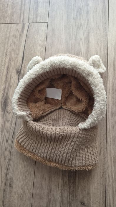 Czapka zimowa z kominem