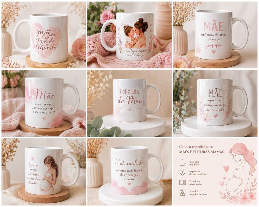 caneca personalizada l Personalized Coffee Mug l Cute Gift for Mom, Friend or Couple