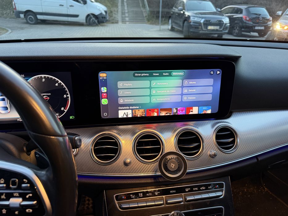 Aktywacja CarPlay Android Auto AMG MENU Mercedes Zdalnie