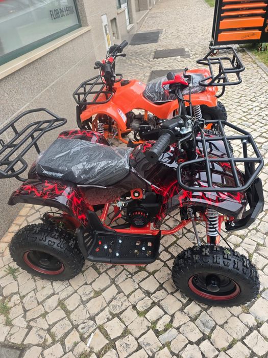 Mini mota 4 gasolina de cilindrada 49 vários cores disponíve novos