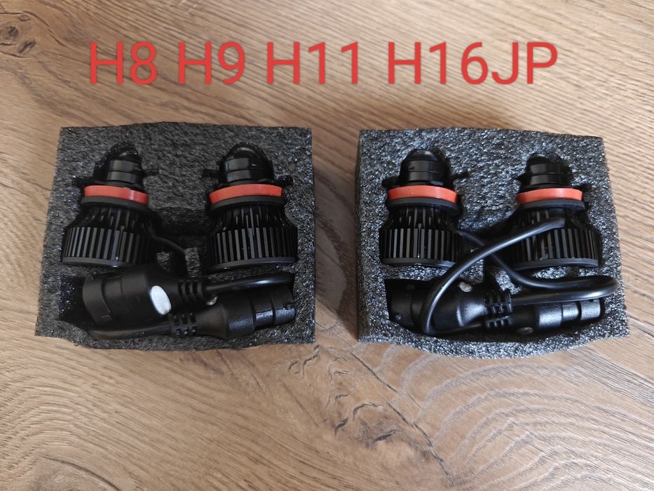 Міні лінзи мини линзы H8 H9 H11 H16JP LED ближній дальній ПТФ Комплект