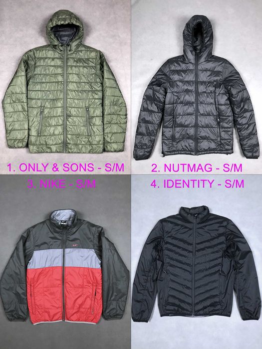 Куртка демі сезонна Nike, Only Sons, Identity, Nutmag мікро пуховик