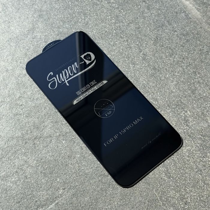Захисне скло iPhone 15 Pro Max. Защитное стекло айфон 15 про макс
