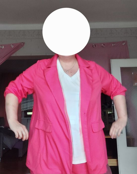 Garnitur 5XL Shein fuksja
