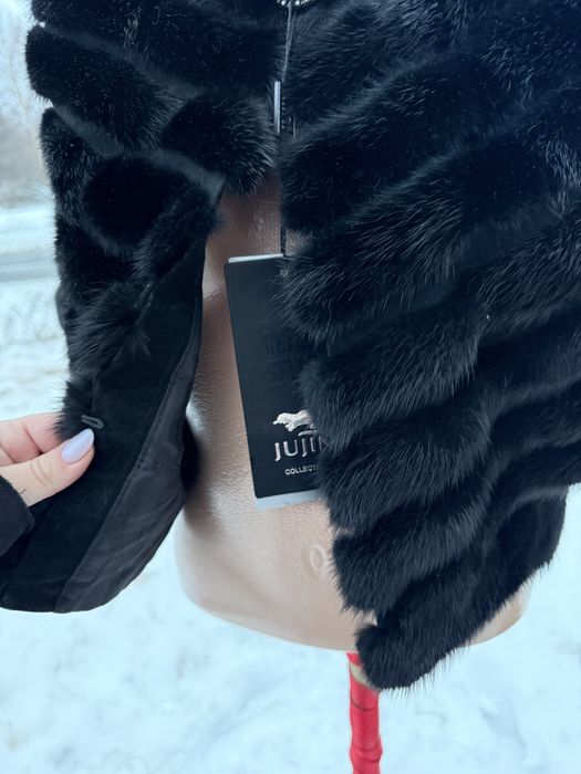 Futro bolero z norka