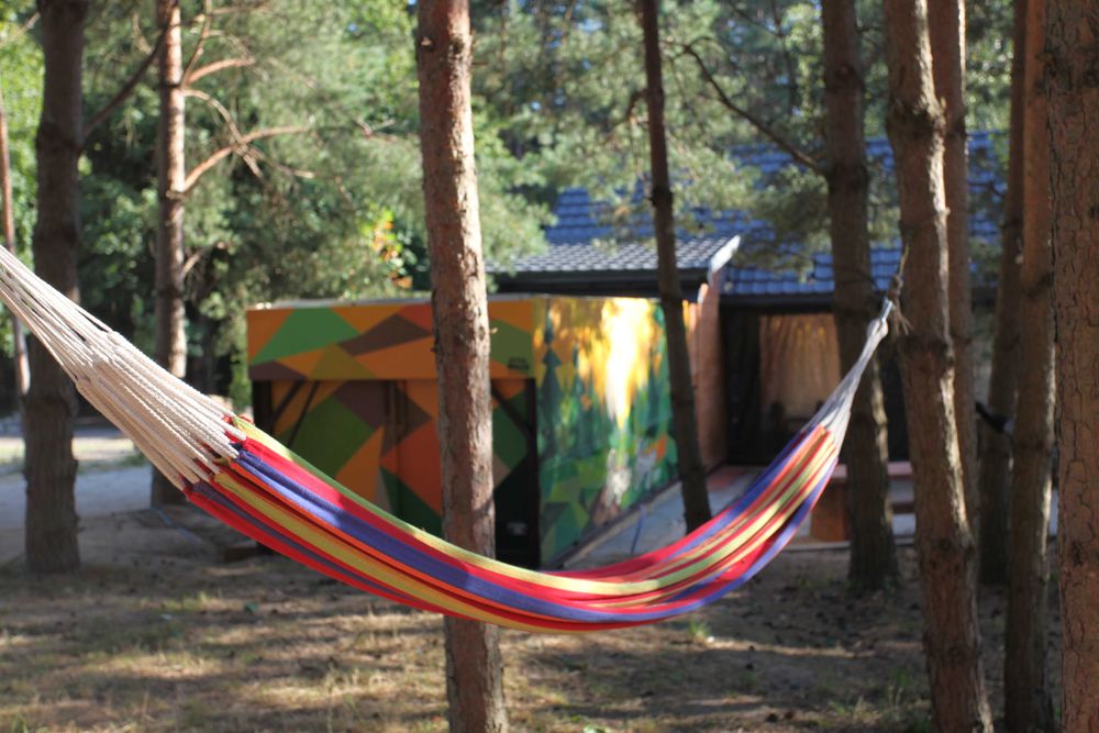 Nowy Domek w lesie, Roztocze, Balia, Altana