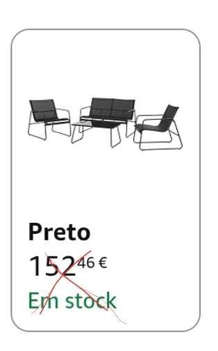 Conjunto de jardim ( e não só )