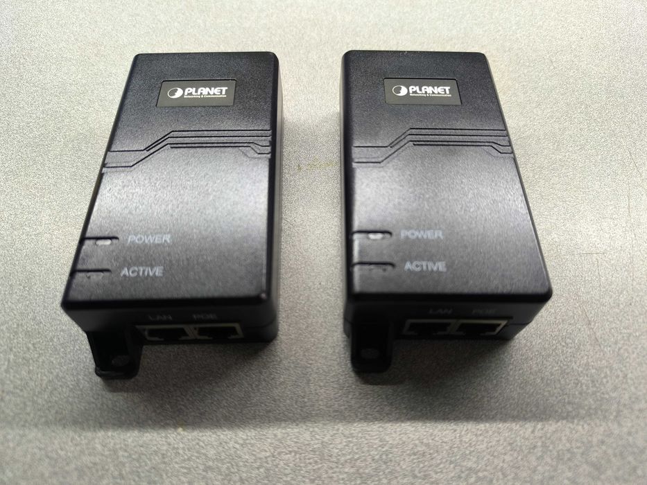 3 unidades injetor POE marca Planet - [LER DESCRIÇÃO]