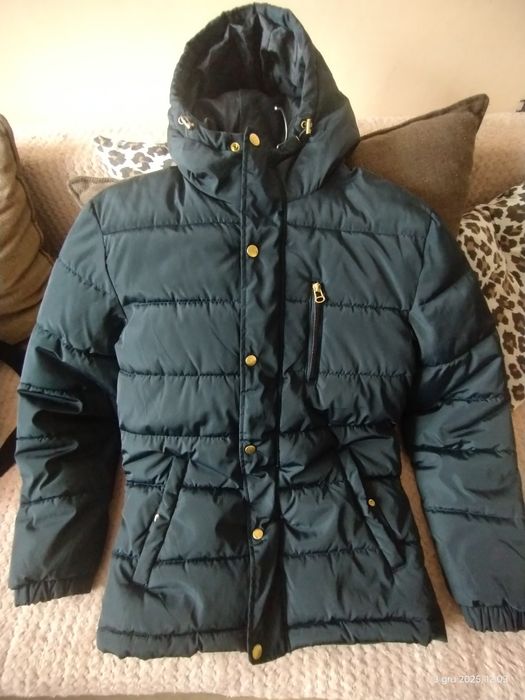 Ciepła granatowa kurtka H &M XS