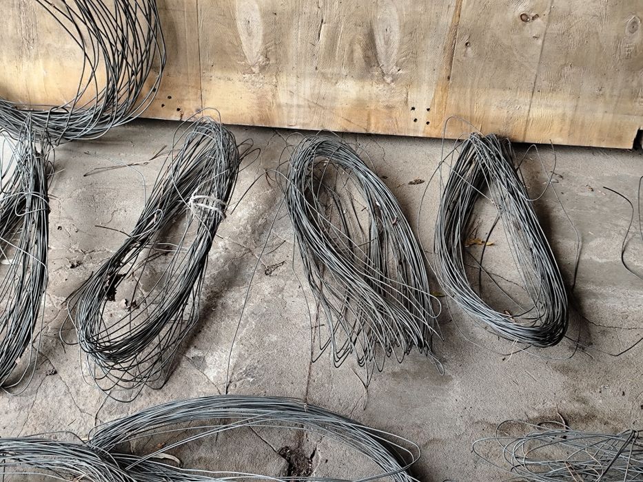 Drut ocynkowany używany