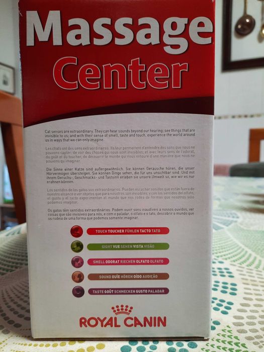 Centro de massagens Royal Canin