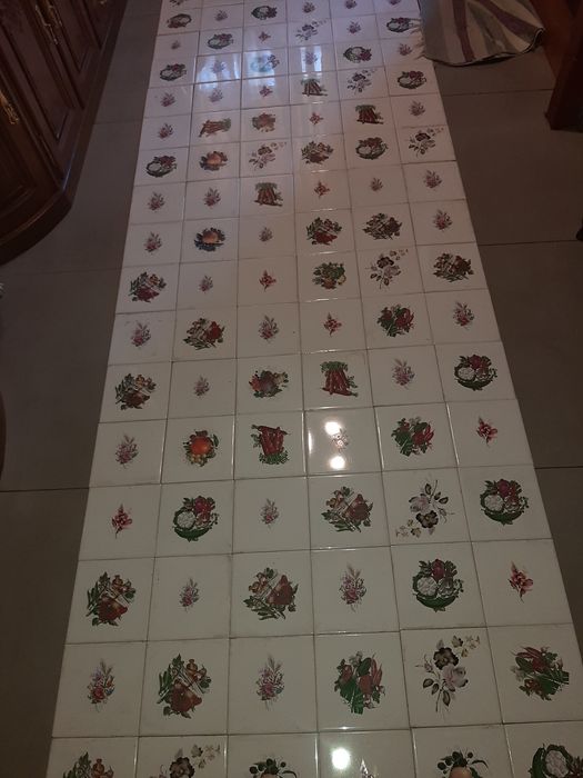Lote de Azulejos Vintage