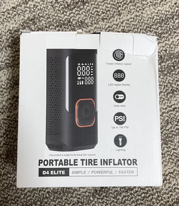 Автомобільний дротовий насос (компресор)