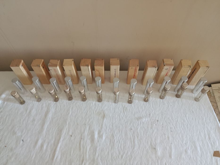 Tubo  de vidro novo