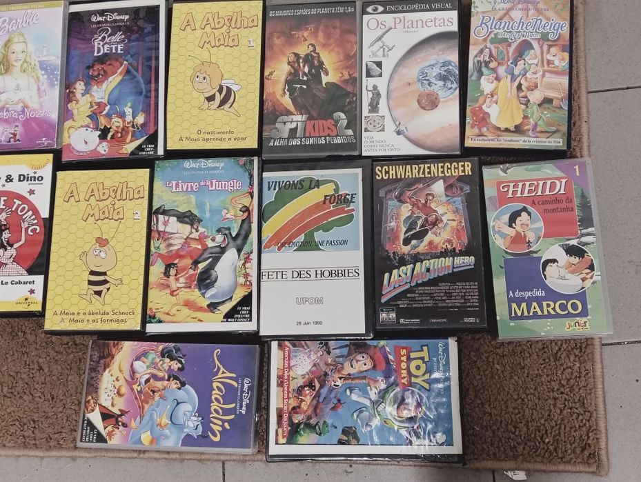 Cassetes Disney originais