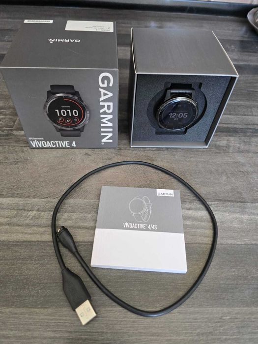 Zegarek Garmin Vivoactive 4 czarny