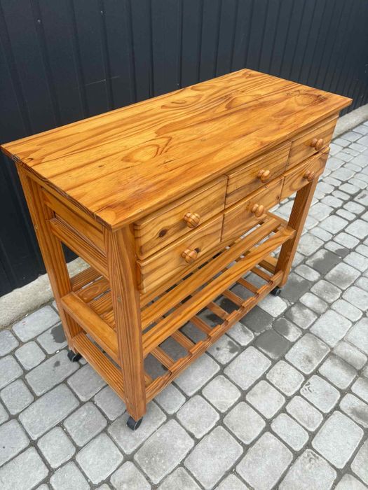 Piękny drewniany w 100% barek sosnowy.Transport.Okazja.Wysyłka.Polecam