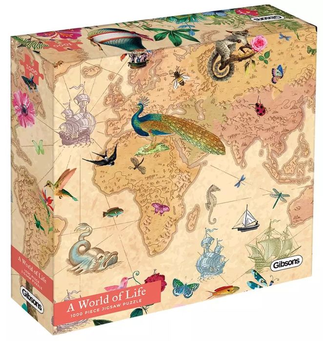 Puzzle 1000 Świat pełen życia G3. Gibsons