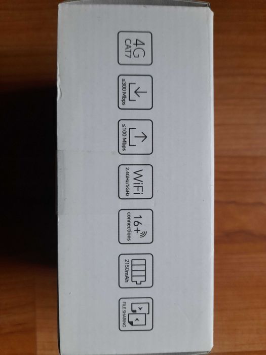 Router Alcatel Linkzone 4G LTE Cat 7MV70VK