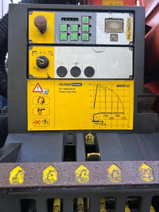 Scania G400 4x4 Palfinger PK14002 e basculante