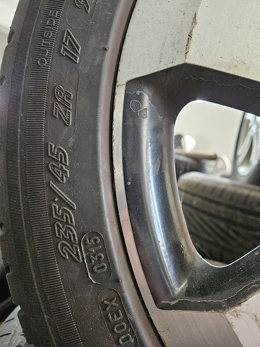 Vw jantes 17 com pneus