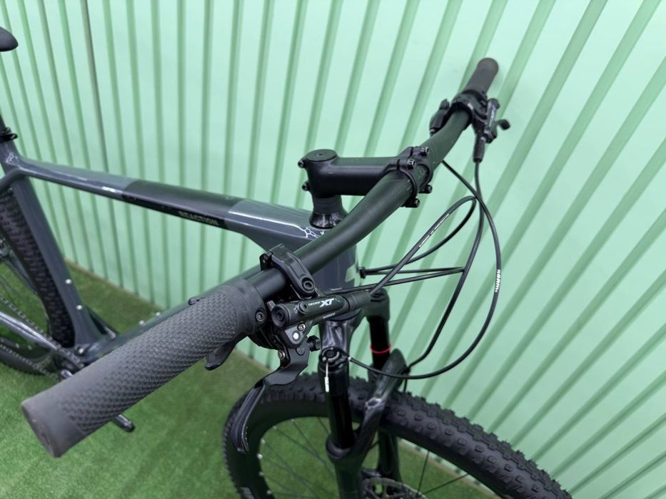 Топовий Карбоновий гірський XL 29 велосипед Cube Reaction Pro XT 1x12