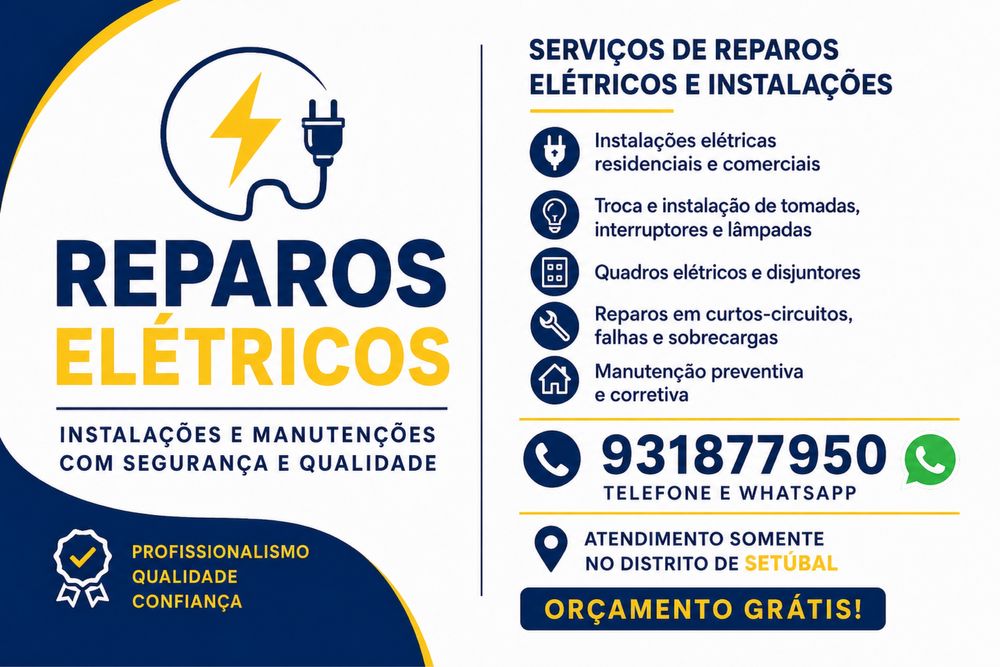 Fazenos reparos e instalacoes eletricas .460687601923543040