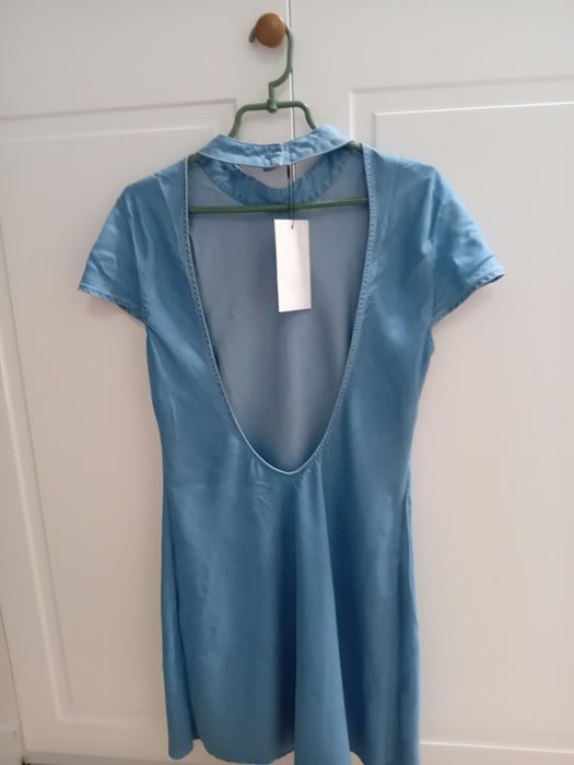 Sukienka mini z odkrytymi plecami r.M nowa Zara