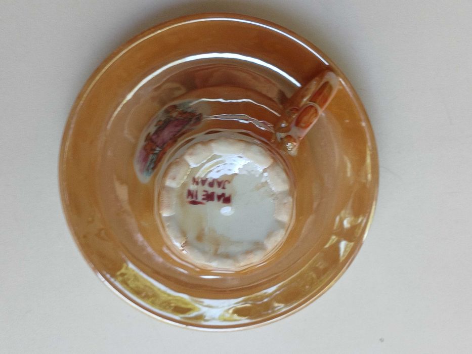 Кофейная пара - чашка и блюдце, Япония