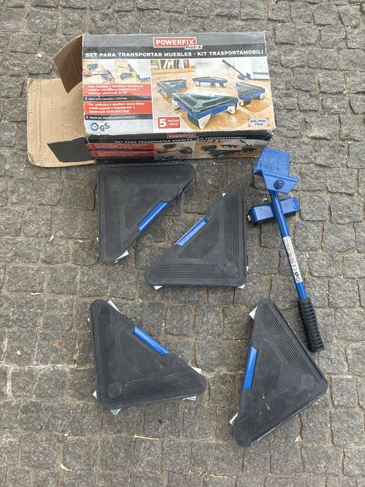 Set para transportar móveis Powerfix
